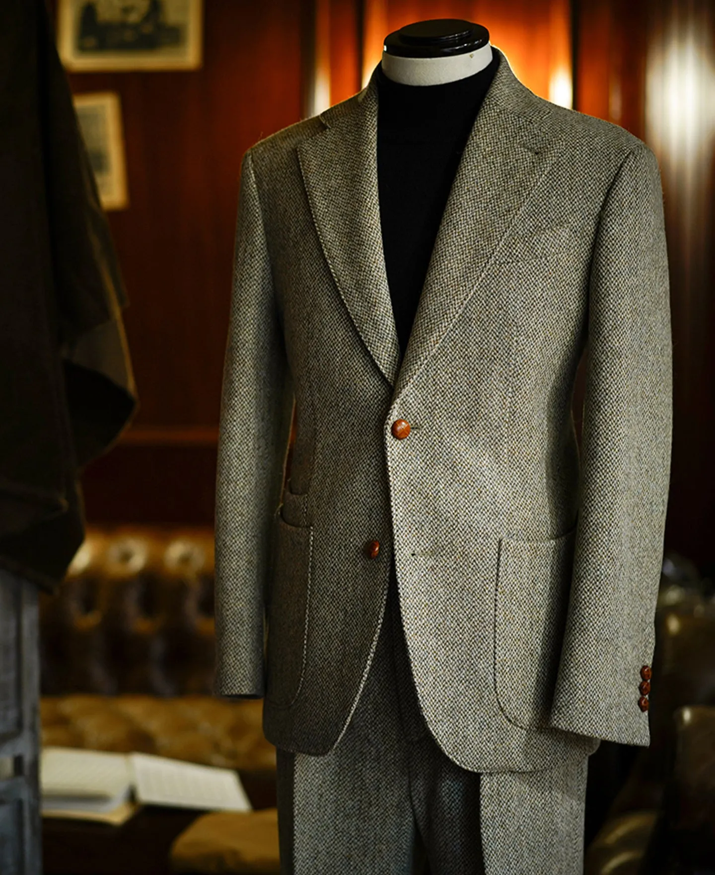 1930s Tweed Casual Suit Jacket