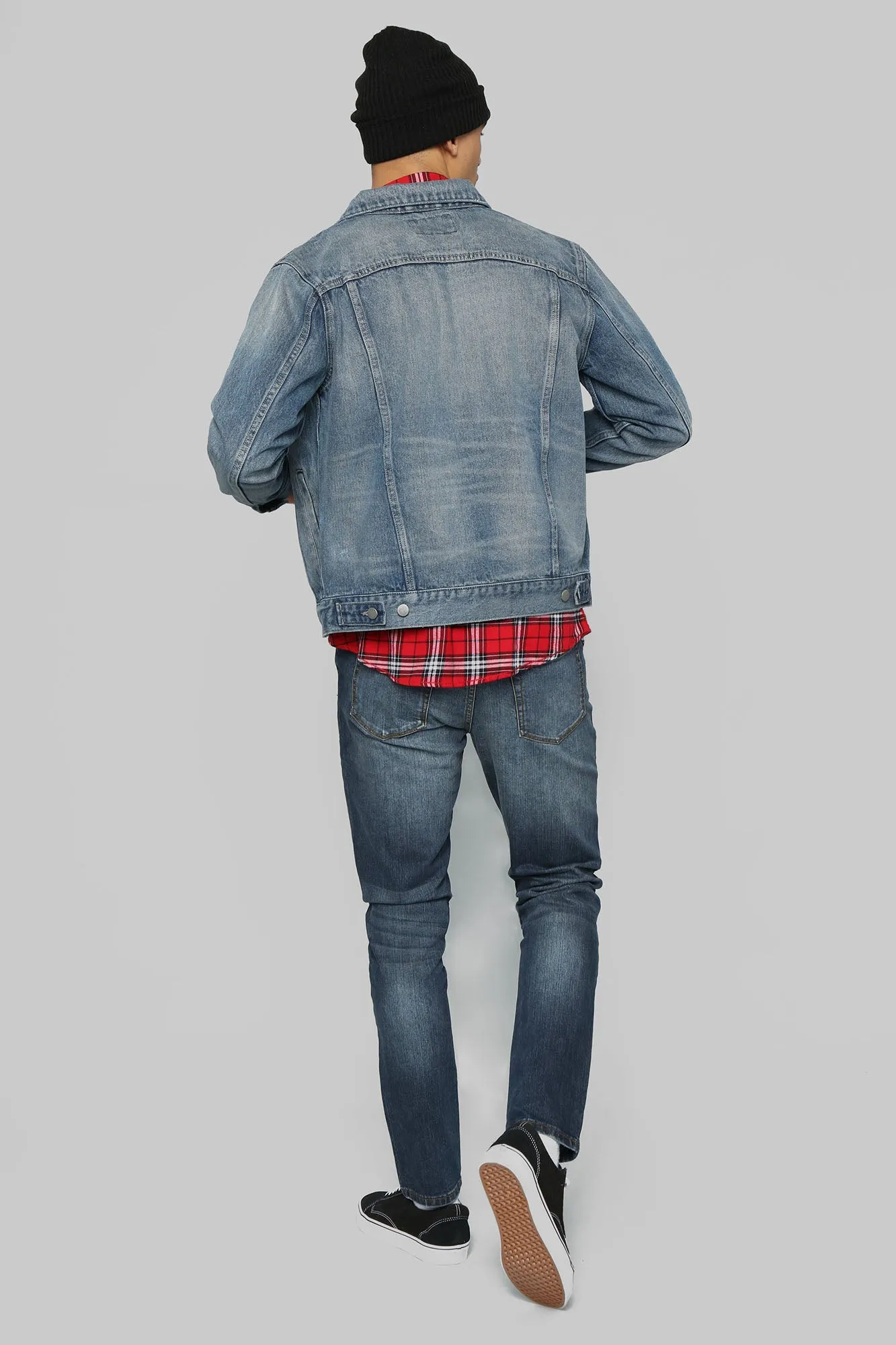 Atrox Denim Jacket - Dark Wash