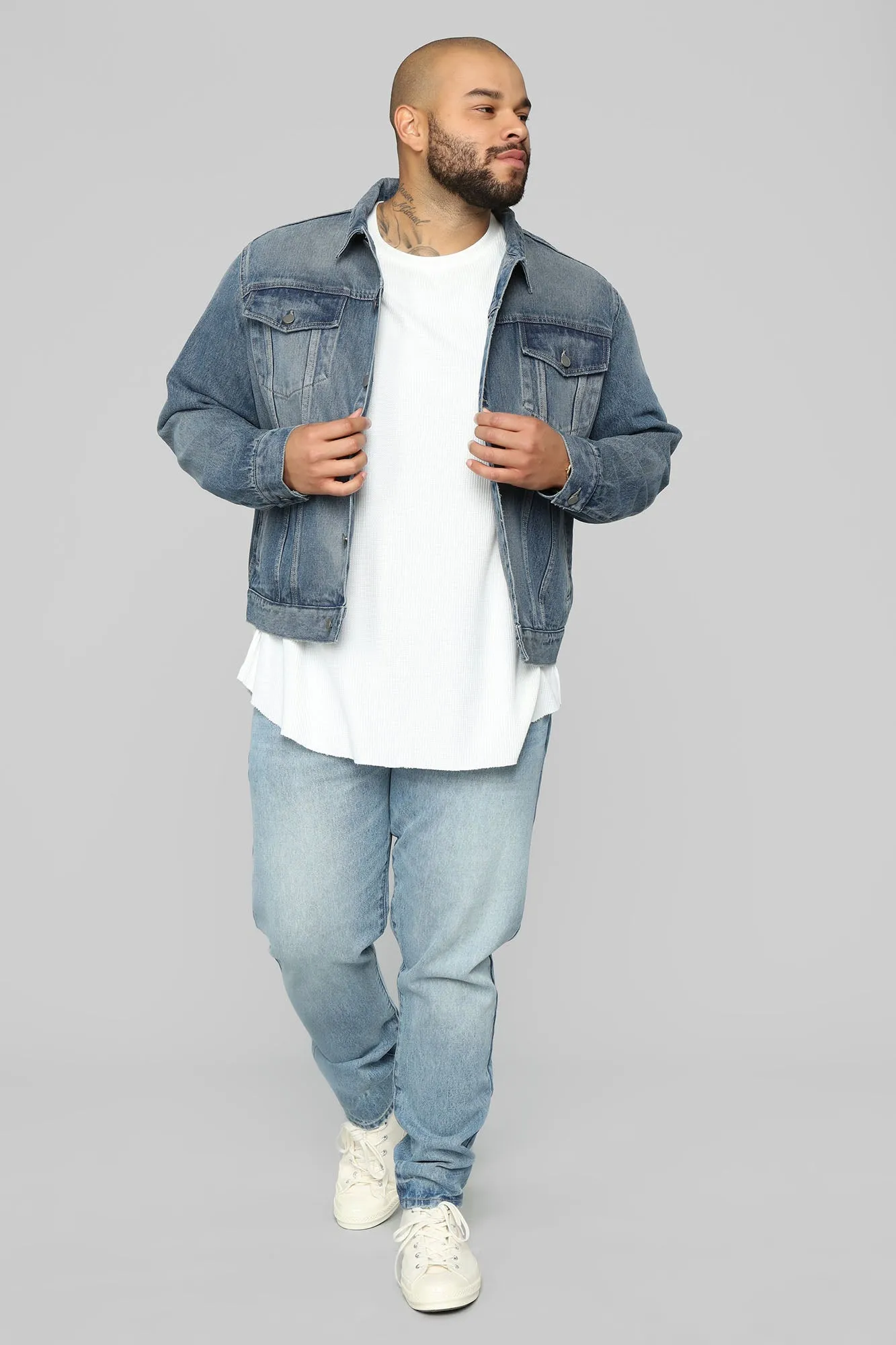 Atrox Denim Jacket - Dark Wash