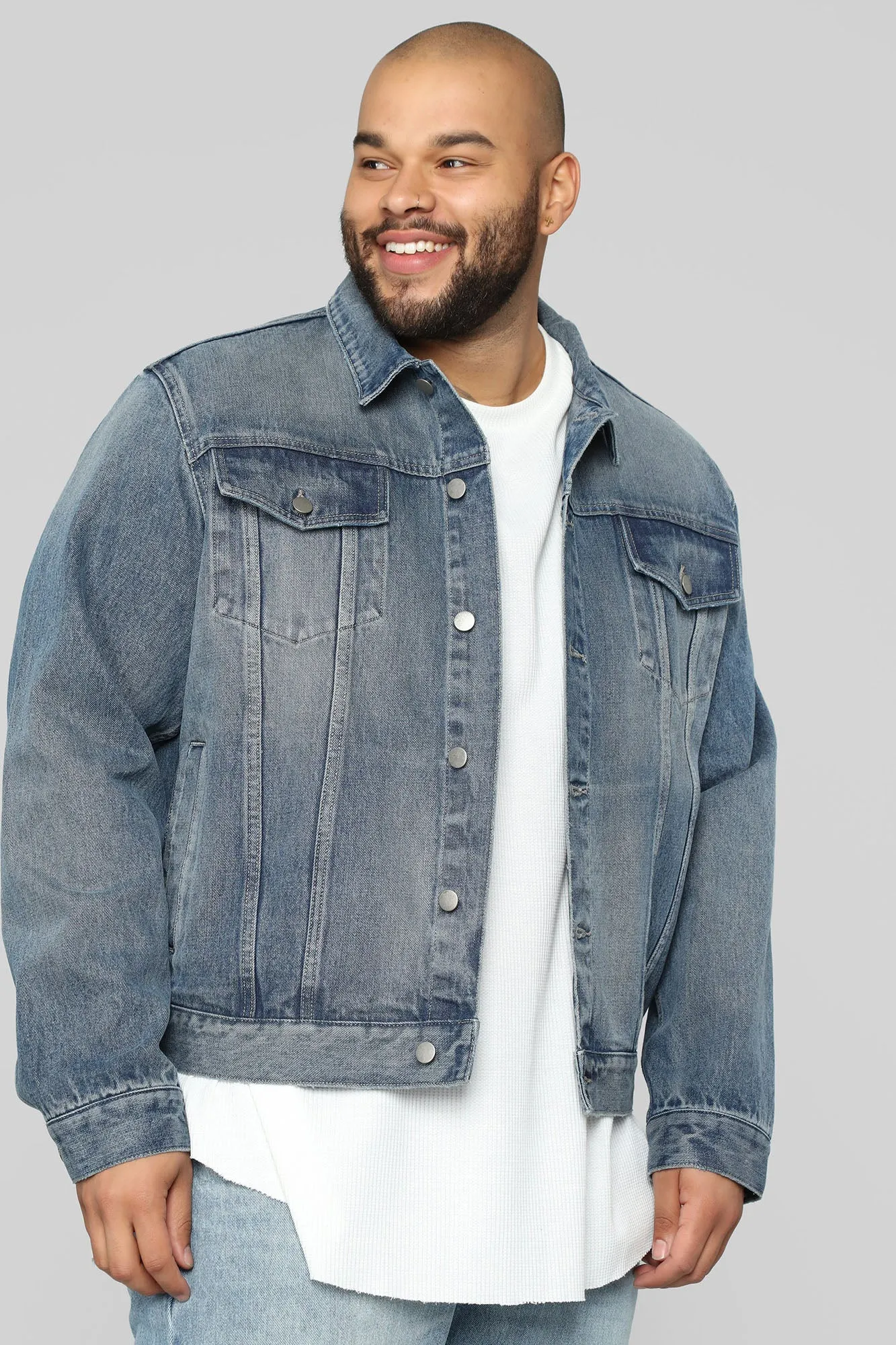 Atrox Denim Jacket - Dark Wash