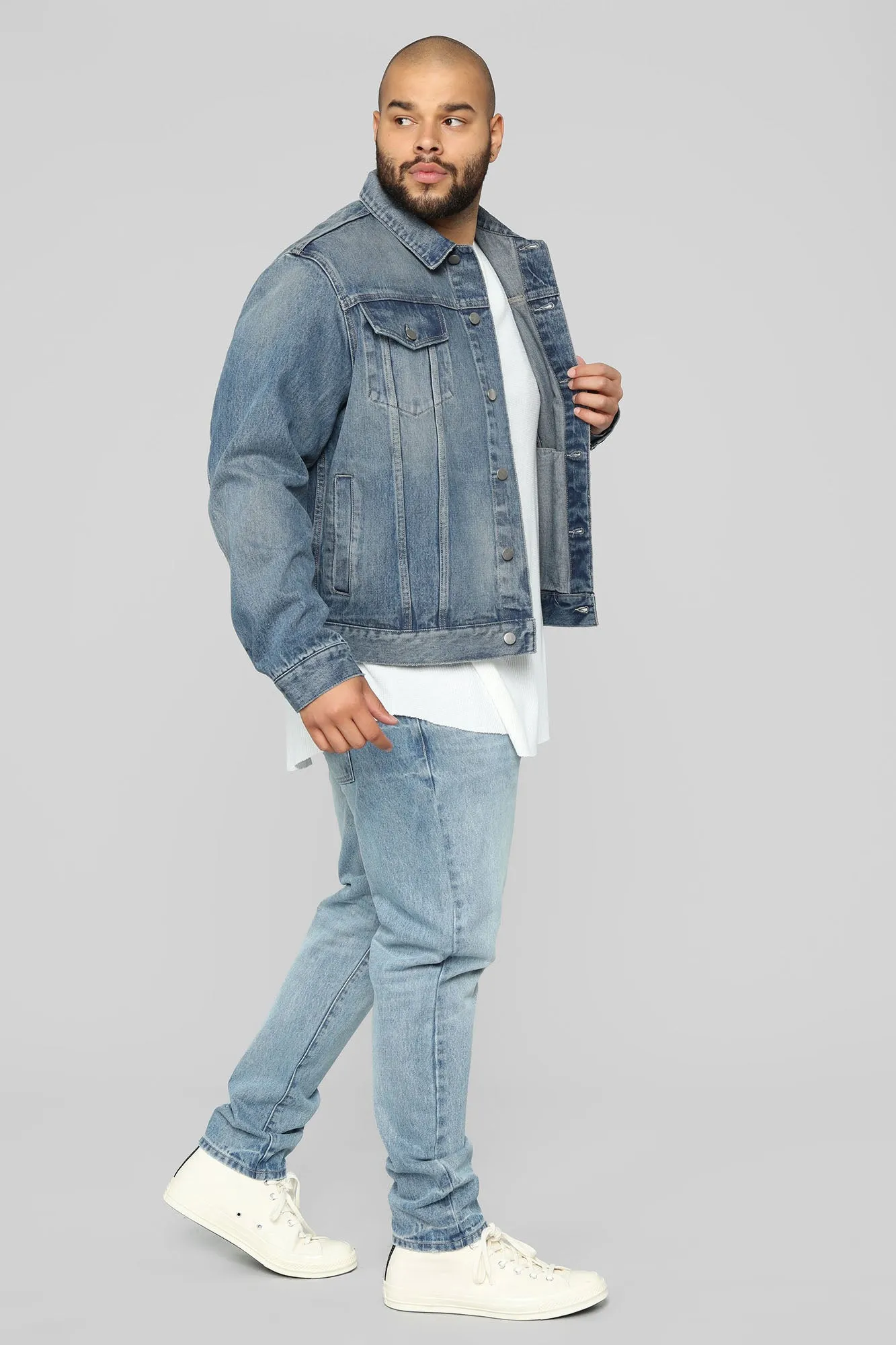 Atrox Denim Jacket - Dark Wash