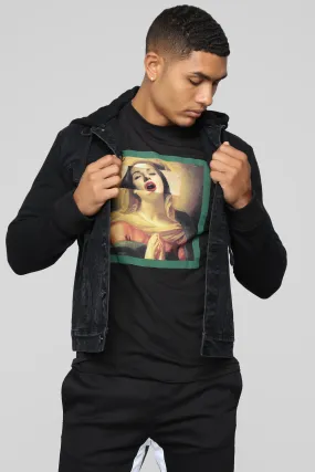 Blaine Hooded Denim Jacket - Black