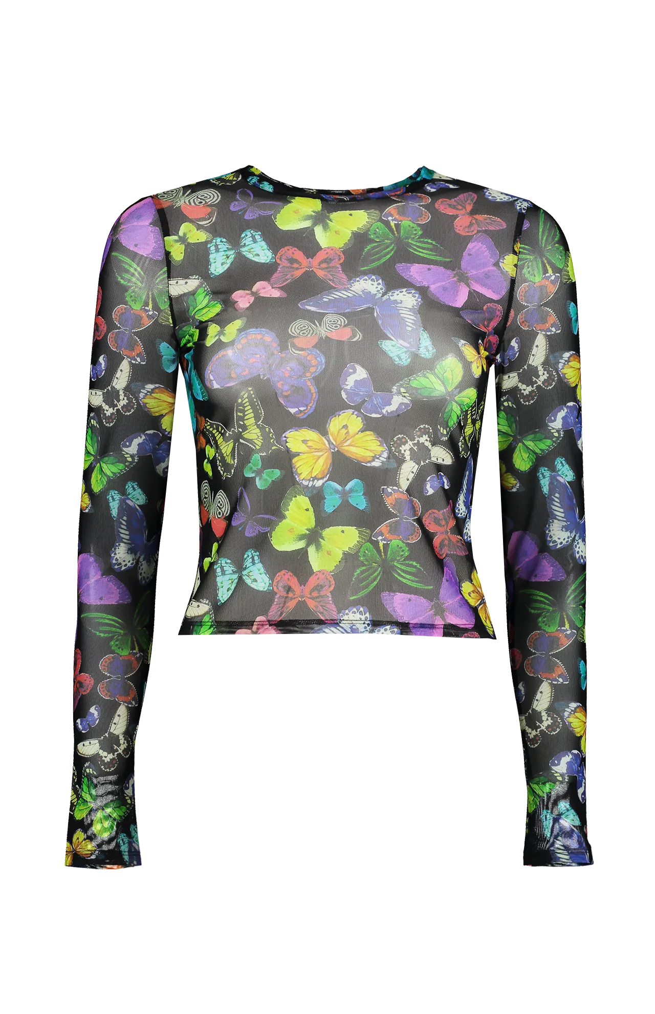 Delaina Longsleeve Crop Top
