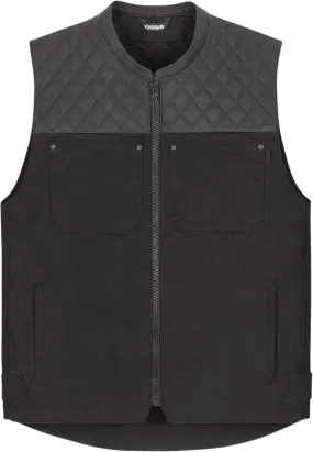 Icon Chamonix Denim Vest Black