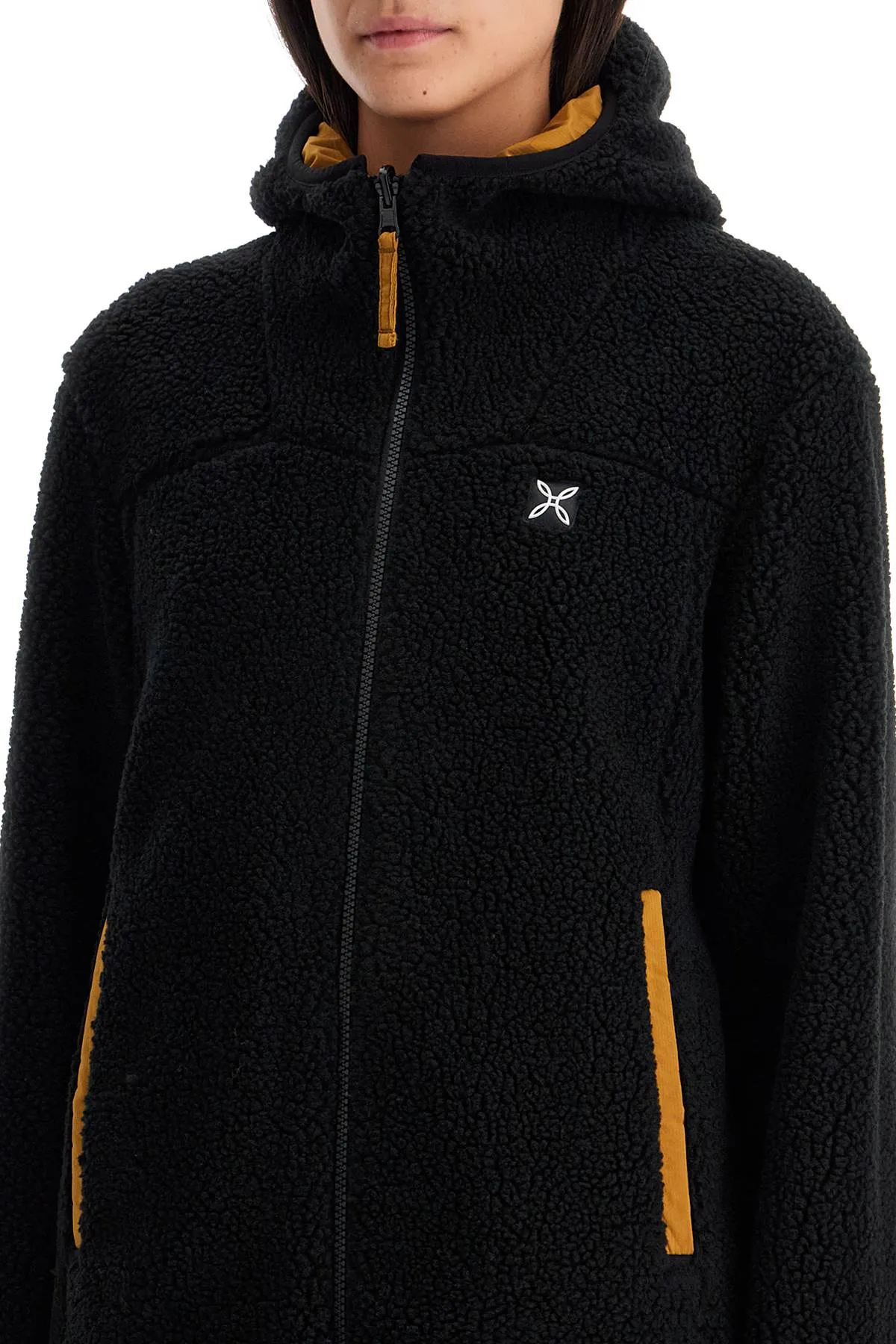 reversible sherpa jacket MJAC78W BRONZE BROWN
