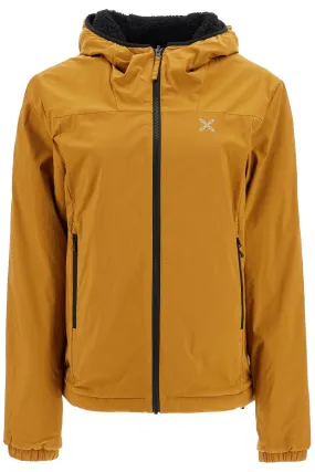 reversible sherpa jacket MJAC78W BRONZE BROWN